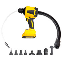 Draagbare draadloze bladblazer 21V batterij-Borstelloze motor