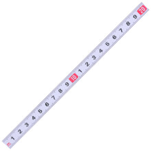 Measuring Ruler Backed Adhesive Tape Measure for-20 cm white