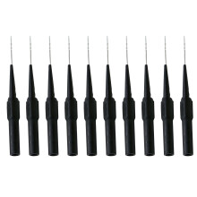 Pakket van 10 auto-onderhoudstestsondes-Zwart 0,7 MM