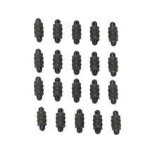 20pcs Carp Fishing Connectors Threaded Stop Beads Feeder