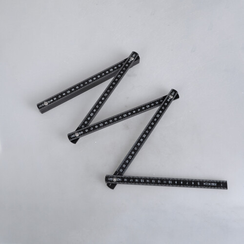 Compact 2m Foldable Measuring Tool Folding Ruler With Sturdy 2