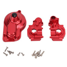 (Red) RC Rear Main Gear Cover Medium Gear Box Shell Set LOSI MiniT 2.0 2WD