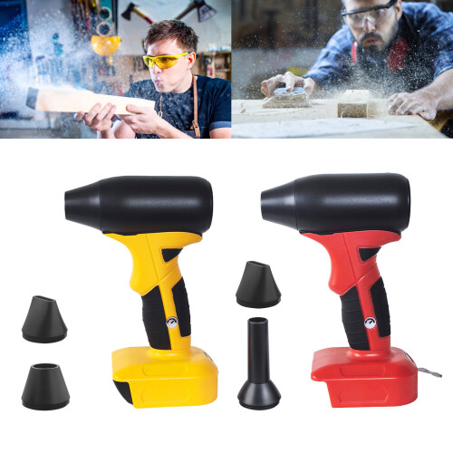 Mini Jet Blower Draadloze gewelddadige ventilator-Geel 2