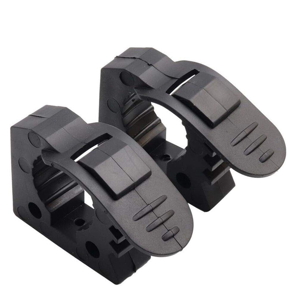 Quick Release Clamp Mount 2-Pack, Rubber Grip For 1-1/7 To 1-4/9 In Diameter Tools, For Utv Atv Rv Van Truck 9084446707168
