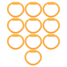 10Pcs Nylon Bull Nase Ring Zubehör für Rinder Kuh