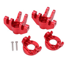 (Red) Aluminum Alloy Front Steering Cup for LOSI LMT 1/8 Truck Red