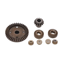8Pcs Aluminum Differential Gear Set for WL 1/18 A959 A979 A969