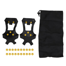 (XL (45‑48)) 10 Stud Anti Skid Snow Ice Shoe Spikes Cleats for XL (45-48)