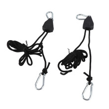 2Pcs Rope Hangers Strong Load Bearing Portable Tent Adjustable Buckle