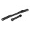 (Black) RC Steering Rod Lightweight Rust Proof Link for SCX24 Silver 4