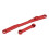 (Red) RC Steering Rod Lightweight Rust Proof Link for SCX24 Silver 4