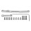 (Silver) RC Steering Rod Lightweight Rust Proof Link for SCX24 Silver 2