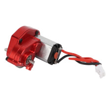 (Red) RC 7.4V Middle Gear Box for Axial SCX24 1/24 Car Black