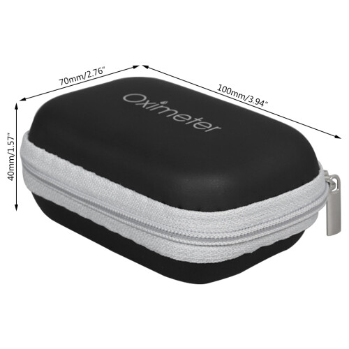 SPO2 Pulse Oximeter for Case Blood Oxygen Saturation-Black 1