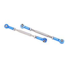 2Pcs Metal Front Steering Link Rods for Traxxas 1/7