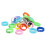 30pcs Fishing Rod Handle Protective Case Elastic O Ring Protector 4