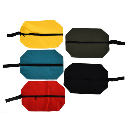 Zippered Tool Pouch Small Portable Handheld Storage Bag 1