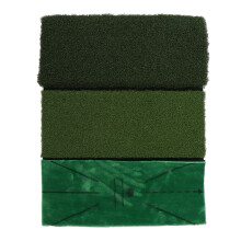 3 in 1 Golf Training Mat Artificial Lawn Grass Practice Pad