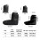 Winter Down High Top Socks Waterproof Booties Drawstring 2