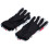 (Red+White) 2Pcs Ski Gloves Waterproof Windproof Antislip Red White 5