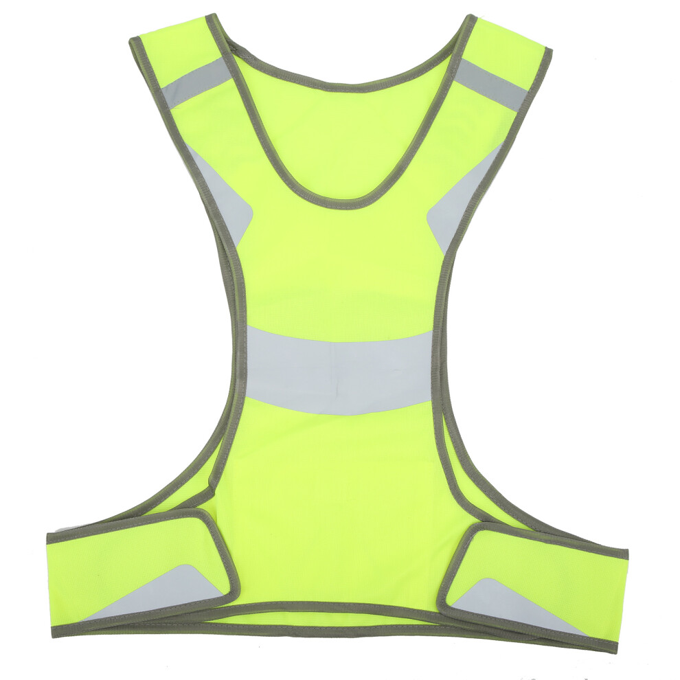 High Visibility Adjustable Reflective Safety Vest For Running Cycling 500367848647