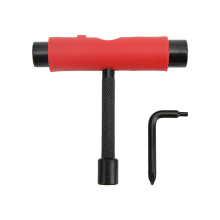 (Red) Skate Wrench 3 Holes T/L Slide Plate Maintenance Wrench Purple