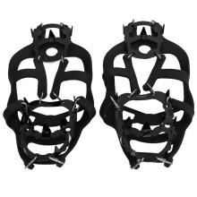 18 Spikes Crampons Ice Snow Traction Cleats for Hiking Climbing