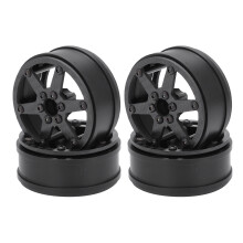 (Model A) 4pcs RC Carbon Fiber Wheel Rims for SCX10 Traxxas TRX4 TRX6 1/10