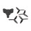 Propeller Storage Case Dustproof Shock Absorbent 4Pcs 1