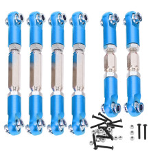 (Blue) Aluminum Turnbuckle Camber Link Adjustable for ARRMA Senton 1/10 Blue