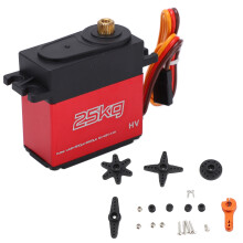 25kg Digital Servo High Torsion Full Metal RC Steering Gear