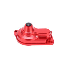 (Red) Metal Rear Gear Cover for LOSI MiniT 2.0 2WD 1/18 Black