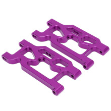 (Purple) RC Front Swing Arm Aluminum Alloy Corrosion Resistance Red