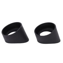 2 Stück Gummi-Okularaufsätze für Mikroskope, Durchmesser 46 mm, passend für 42-48 mm Objektive