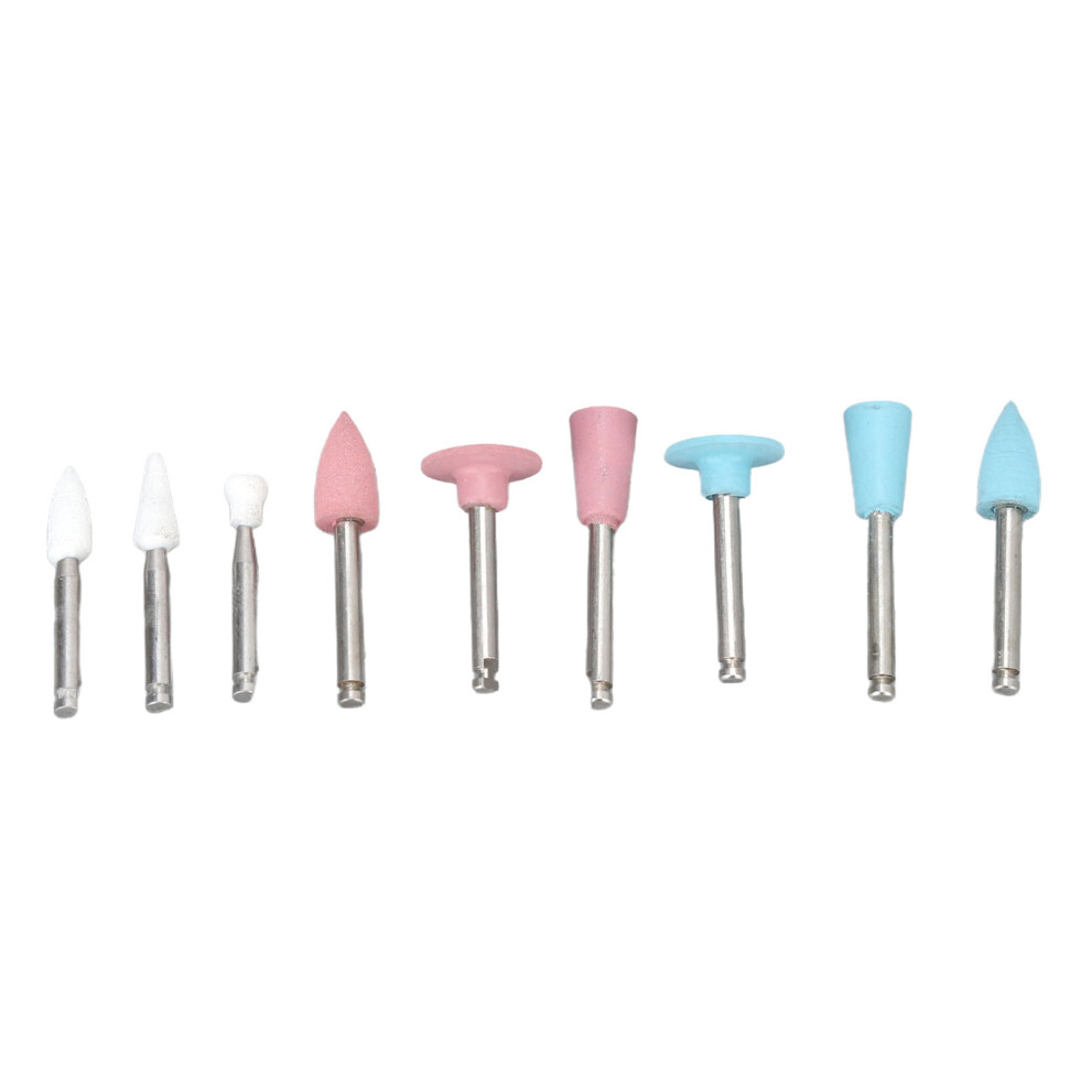 Light Cured Resin Teeth Polishing Bits 9Pcs Set For Low Speed Handpiece Dental