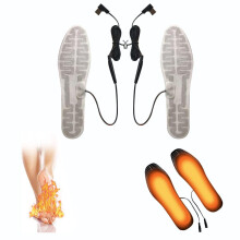 Heated Insoles USB Heating Winter Warm Shoe Insoles for Skiing Hiking