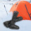 Winter Down Booties Warm Windproof Footmuffs with Drawstring 1