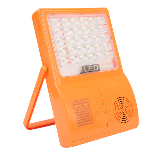 BT Sound Light Wireless Solar Rechargeable Multifunctional Panel Light 1