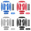 Universal Helmet Foam Pads Replacement Set Helmet Sponge Lining 2