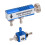 Manual Turbo Boost Controller Kit Aluminum Alloy 1-30 PSI Adjustable Blue 10