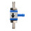 Manual Turbo Boost Controller Kit Aluminum Alloy 1-30 PSI Adjustable Blue 12