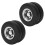(Black) 2pcs RC Alloy Rear Wheel Hub 21mm Width Black 2