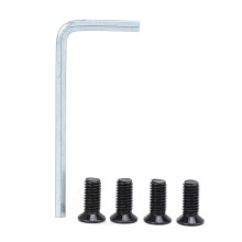 4Pcs Handlebar Fork Tube Screws with Hex Wrench for Xiaomi Scooter