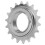 (Electrosilvering) Bicycle Freewheel Smooth Rear Single Speed Flywheel 3