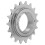 (Electrosilvering) Bicycle Freewheel Smooth Rear Single Speed Flywheel 2