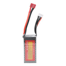 14.8V 1300mAh 30C LiPo Battery with T Plug for RC Cars