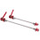 (Red) 2pcs High Strength Light Weight Metal Quick Release Lever Red 4