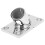 (22mm/0.9in) Boat Handrail Base Stainless Steel 60 Degree Rectangular 22mm 5