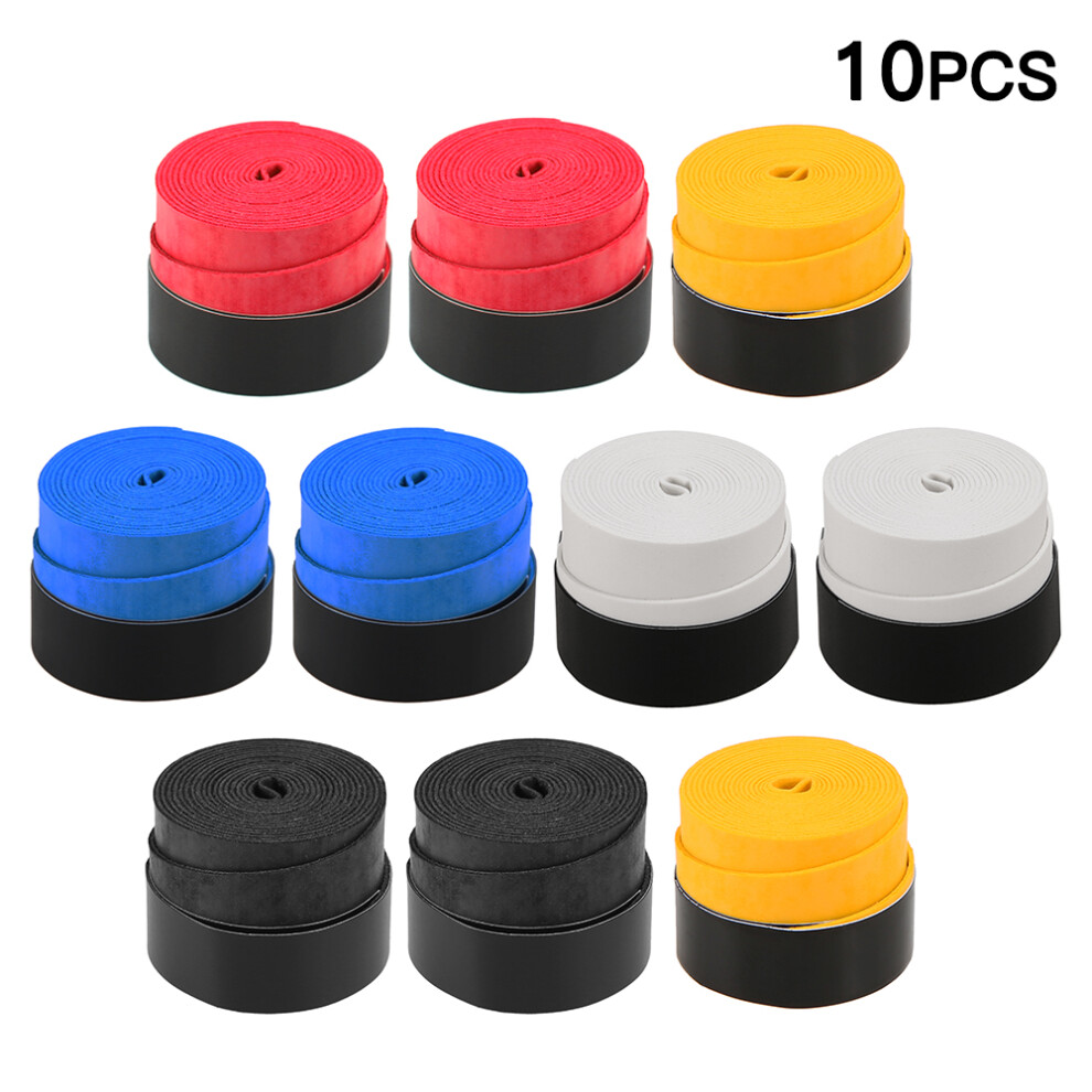 10 Pack Tennis Badminton Racket Grips Anti-skid Vibration Overgrip-image-OPC-PMM5FPY-NEW
