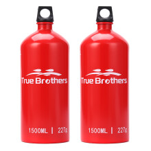 1,5 l Aluminium-Kraftstoffkanister für Camping, Wandern, Outdoor, Gas, Benzin